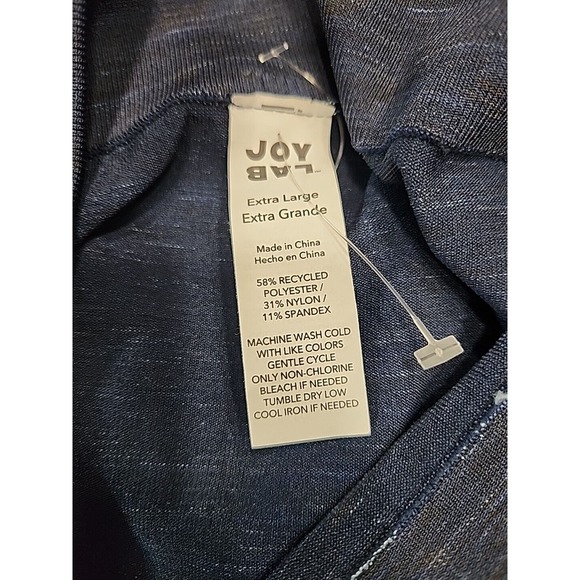 Joy Lab Womens Leggings Size XL Blue Athletic Workout Yoga High-Waisted - Picture 5 of 6